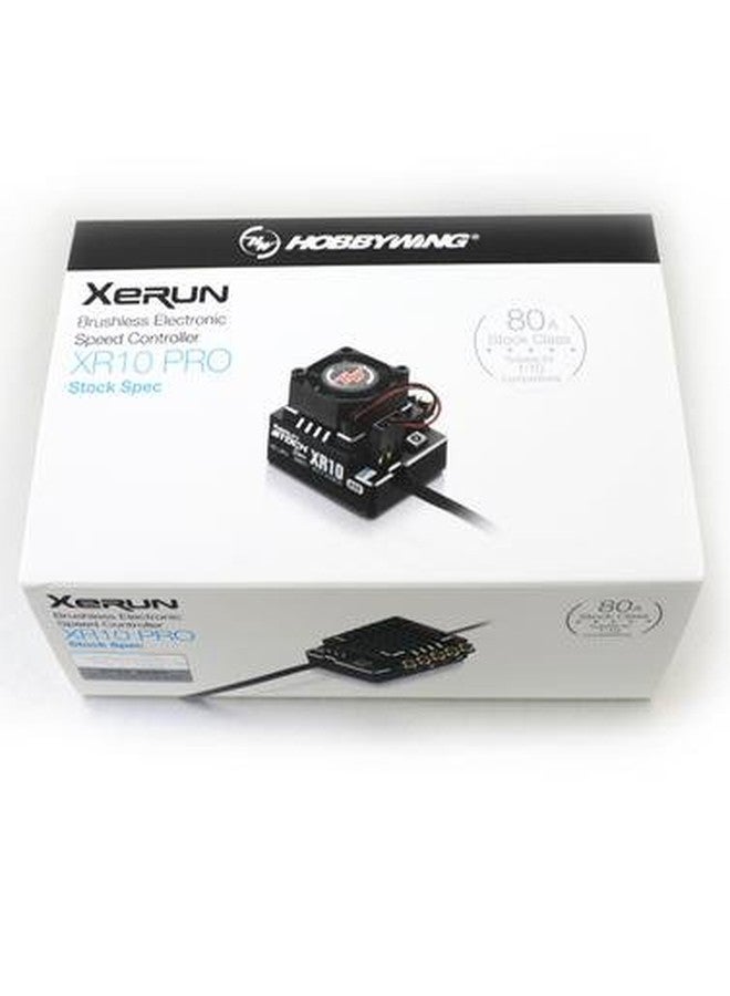 هوبي وينج وحدة تحكم السرعة الإلكترونية HOBBYWING 30112751 XR10 Pro Stock Spec 1S Sensored Brushless ESC - Image 4